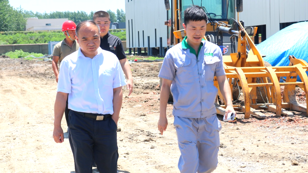 快訊！縣委領導實地查看正...